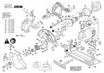 Bosch 3 601 EA2 000 Gks 9 Circular Hand Saw 230 V / Eu Spare Parts
